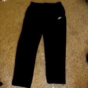 NIKE sz LARGE straight leg sweat pants
